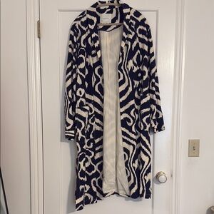 EUC Anthropologie Ikat Duster XL